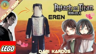 eren yeager | attack on titan final season | miniatur dari kardus !!