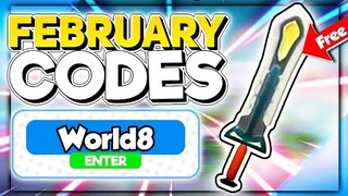 New "World 8 Update Working Codes (2022) in Roblox Weapon Fighting Simulator