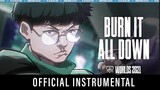 [Official Instrumental Processed] - Burn It All Down (ft. PVRIS) | Mondial 2021 - League of Legends