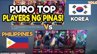 Tatlong supreme badge nagsama sama! Team Philippines vs Team Korea | National Arena