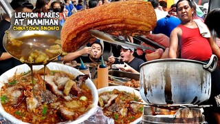 PARES LECHON at MAMIHAN in CHINATOWN Binondo, Manila! (HD) | Filipino Street Food