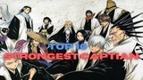 Top 10 Strongest Captain in Bleach | (Hindi)