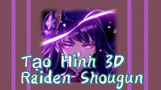 Tạo Hình 3D Raiden Shougun