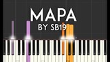 MAPA by SB19 synthesia piano tutorial with free sheet music
