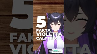 5 Fakta VTuber Violetta Calytrix #VTuber #Indonesia #AKA #Virtual