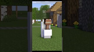 Con Quái Vật Bất Ổn Nhất Minecraft Skibidi Toilet 🤣 #shorts