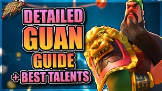 Guan Yu best talents and guide in Rise of Kingdoms [Good investment in 2021?]