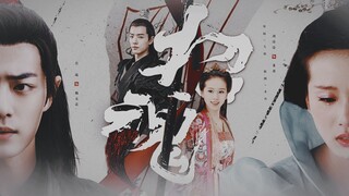 Xiao Zhan x Liu Shishi | Conjuring | My heart follows you up and down, and only when I fall in love 