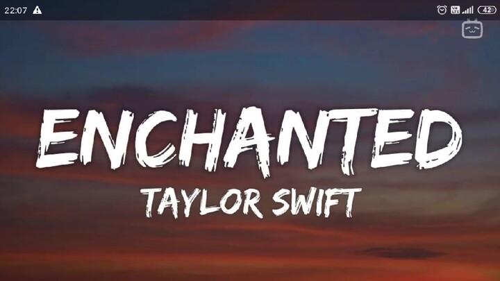 Enchanted by Taylor Swift