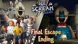 Ice Scream 7 Friends: Lis Final Escape Ending | Ice Scream 7 Fanmade