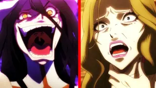 Overlord Season 4 - [Cut Content] - What Albedo did to Hilma and the 8 Fingers