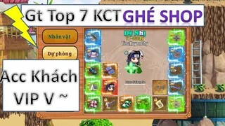 Làng Lá - Khách Ghé Shop 4m Bạc Vể Mở Skill GT Top 7