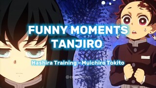 Funny Moments‼️Tanjiro di Pelatihan Hashira Kabut Muichiro Tokito😭