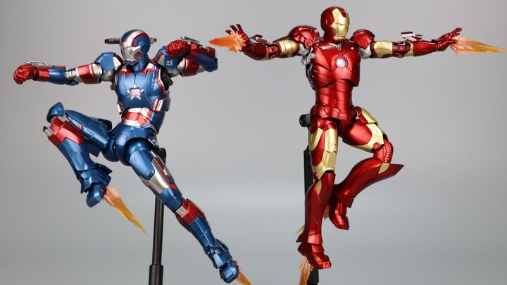 [Mở hộp chia sẻ] Threezero DLX 1/12 Người Sắt MK3+ Iron Patriot