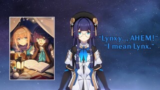 Pela & other Characters talks about Lynx | Honkai Star Rail