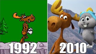 Evolution of Rocky and Bullwinkle Games [1992-2010]