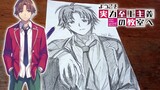 INI SIH GWEHH BANGET 🥶😎, Menggambar Kiyotaka Ayanokouji dari Anime Classroom Of The Elite