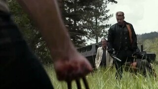 Kedua Wolverine memulai pertempuran berdarah, Paman Wolf dipukuli dan dianiaya, untungnya putrinya m