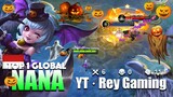 Nana Graveyard Party Perfect Gameplay! | Top 1 Global Nana Gameplay By YT · Rey Gaming ~ MLBB