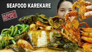 INDOOR COOKING - SEAFOOD KARE KARE |  RECIPE WITH MUKBANG
