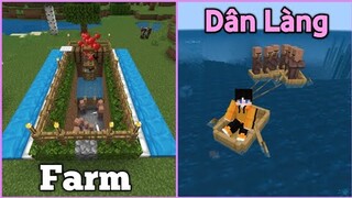 Hướng Dẫn Máy Farm Dân Làng Trong Minecraft PE | Nhân Giống Dân Làng | Villager Breeder MCBE