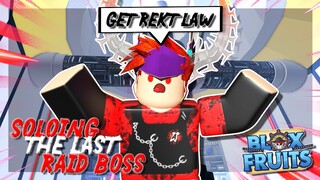 SOLOING LAW / ORDER (he got pwned) in Blox FRUITS