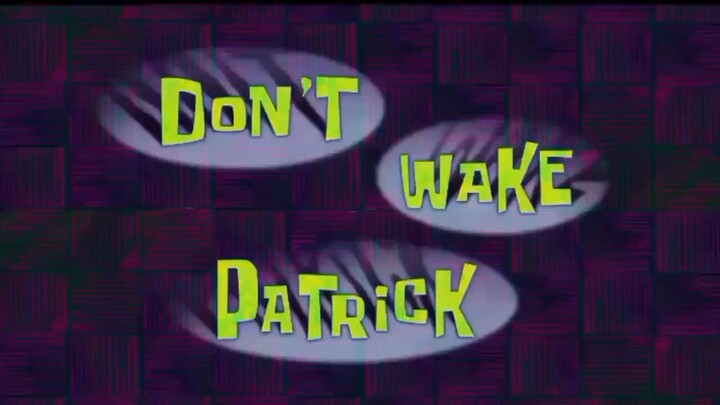 Spongebob Sub Indo | Eps 11b Don't wake Patrick | season 10