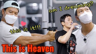 Dream Come True! Finally Health Club in GYM Jongkook🏋️‍