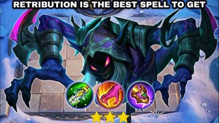 NEW SPELL RETRIBUTION IS A GAME CHANGER IN EARLY GAME.!! ASTRO POWER HELCURT.!! MUST WATCH