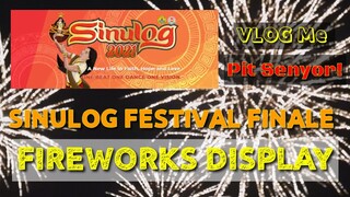 THE FINALE SINULOG FESTIVAL 2021¤ FIREWORKS DISPLAY I Vlog Me 🙂