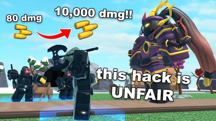 i used a NEW HACK in TDS.. | ROBLOX