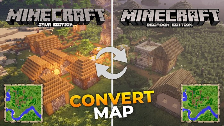 Cara Convert Map/World Minecraft Java Ke Bedrock Dan Sebaliknya