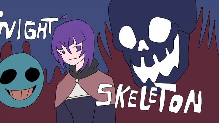 skeleton vs knight ANIMATION