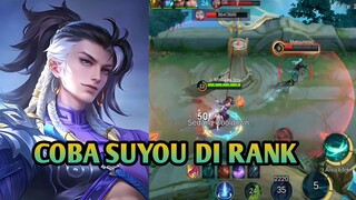 MENCOBA HERO SUYOU DI RANK | MOBILE LEGENDS