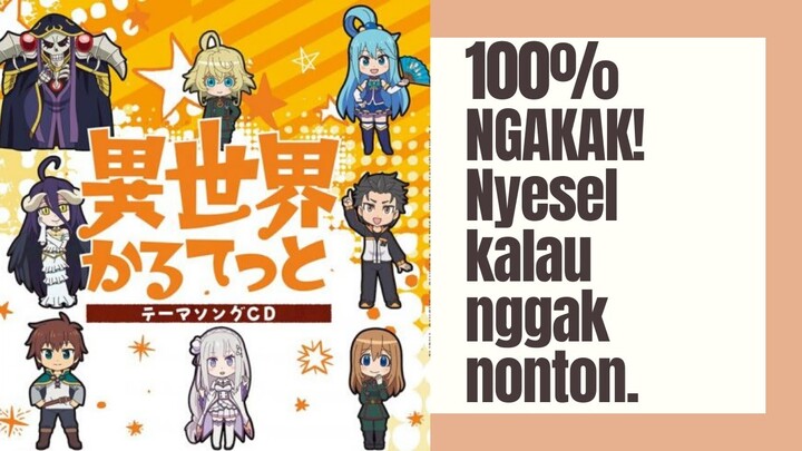 ANIME KOMPILASI TERKOCAK! - Isekai Quartet (Review)