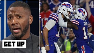 GET UP | Ryan Clark goes crazy Buffalo Bills flex muscles in dominant 41-7 win over Tennessee Titans