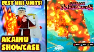 AKAINU SHOWCASE IN ANIME ADVENTURES!