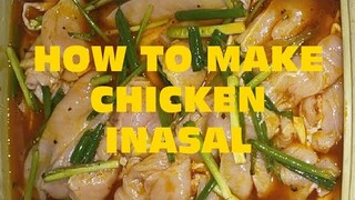 CHICKEN INASAL HOW TO MAKE