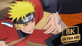 Naruto vs Pain - Episode 163 (Part 1) | 8K60FPS Engsub