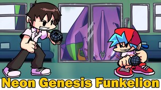 Battle on Train | Neon Genesis Funkelion | Friday Night Funkin'
