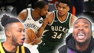 GIANNIS IS A MONSTER!! Brooklyn Nets vs Milwaukee Bucks - Full Game Highlights Reaction