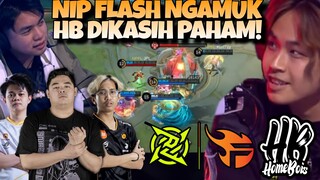 NIPFLASH NGAMUK !! HOMEBOIS LANGSUNG DIKASIH PAHAM !! HOMEBOIS VS NIPFLASH MATCH 2 - MSC 2024