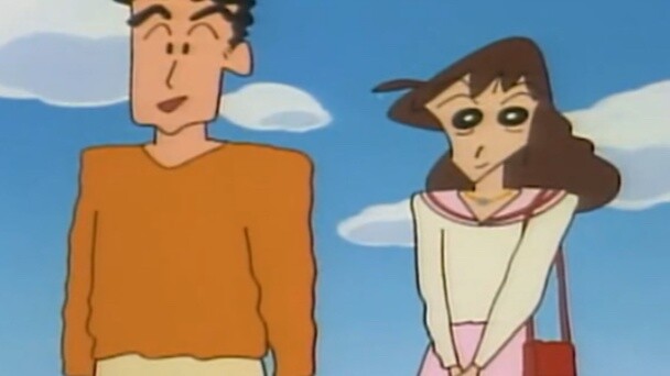 It turns out that Hiroshi and Mei got married after watching Crayon Shin-chan!