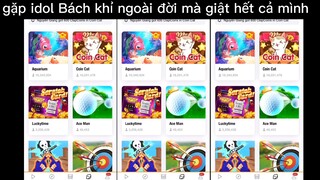 gặp idol bậc khỉ ngoài đời mà giật hết cả mình #meme