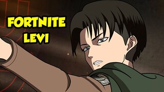 ATUALIZAÇÃO !!! LEVI no FORTNITE 😱😱😱 (attack on titan)