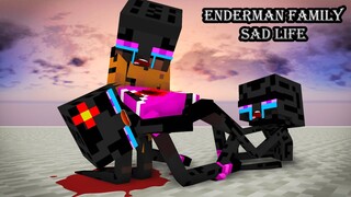 MONSTER SCHOOL : ENDERMAN FAMILY SAD LIFE -SAD MINECRAFT ANIMATION