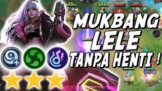 MUKBANG LELE STUN ELEMENTALIS UNLIMITED ULTI ! CAPLOK LELE SEPUASNYA !!!