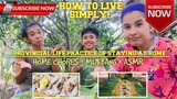 How to Live Simply But Happy in Province?! | #Mukbang x #Home Chores × #ASMR|JMLizay Official