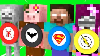 Monster School : Who's the Best Superhero ? - Minecraft Animation