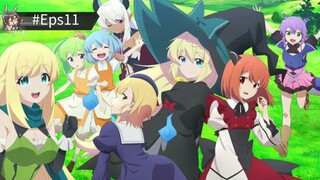 Eps11 Slime Taoshite 300-nen, Shiranai Uchi ni Level Max ni Nattemashita || Sub Indonesia